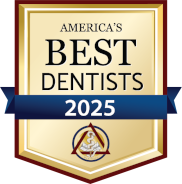 Americas Best Dentists logo 2020 sized at 10